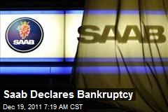 Saab Declares Bankruptcy