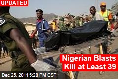 Nigeria Church Bombings Kill at Least 10