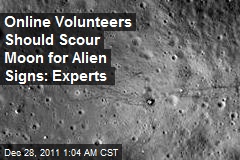 Army of Volunteers Should &#39;Scour&#39; Moon for Alien Signs: Experts