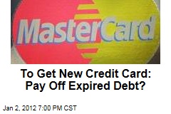 Price of New Credit Card: Pay Off Old Debt