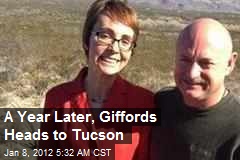 A Year Later, Giffords Heads to Tucson