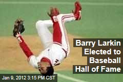 Former Cincinnati Reds Shortstop Barry Larkin Elected to Baseball Hall of Fame