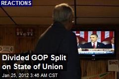 Divided GOP, Mixed Response to State of Union