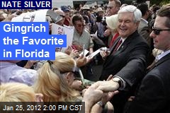 Gingrich the Favorite in Florida