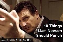 10 Things Liam Neeson Should Punch
