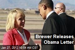 Brewer Releases Obama Letter