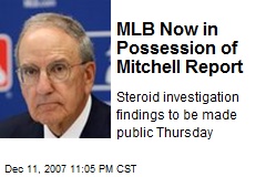 MLB Now in Possession of Mitchell Report