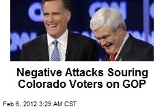 Negative Attacks Souring Colo. Voters on GOP