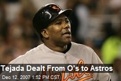 Tejada Dealt From O's to Astros