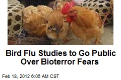 WHO: Bird Flu Research Can Be Published