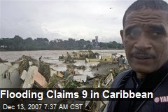 Flooding Claims 9 in Caribbean