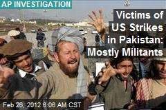Victims of US Strikes in Pakistan 90% Militants