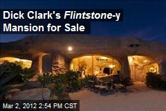 Dick Clark&#39;s Flintstone -y Mansion for Sale