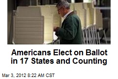 Americans Elect on Ballot in 17 States and Counting