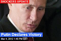 Putin Wins Russian Presidency