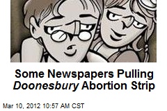 Some Newspapers Pulling Doonesbury Abortion Strip