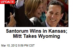 Santorum Easily Wins Kansas Caucuses