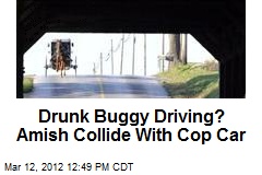 Drunk Buggy Driving? Amish Collide With Cop Car