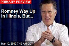 Romney Way Up in Illinois, But...