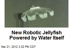 New Robotic Jellyfish Powered by Water Itself