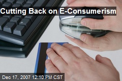 Cutting Back on E-Consumerism
