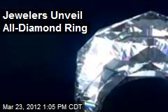 Jewelers Unveil All-Diamond Ring