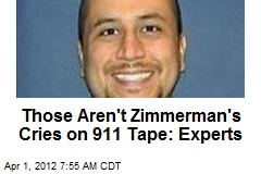 Those Aren&#39;t Zimmerman&#39;s Cries on 911 Tape: Experts