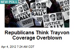 Republicans Think Trayvon Coverage Overblown
