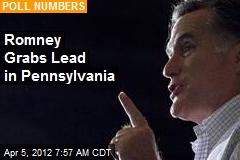 Romney Grabs Lead in Pennsylvania