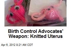 Birth Control Advocates&#39; Weapon: Knitted Uterus