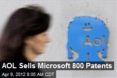 AOL Sells Microsoft 800 Patents