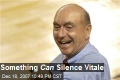 Something Can Silence Vitale