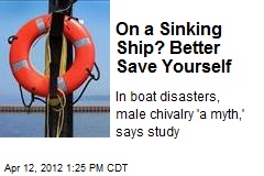On a Sinking Ship? Better Save Yourself