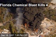 Florida Chemical Blast Kills 4