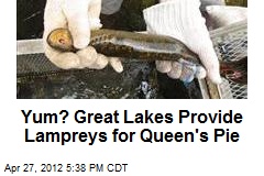 Yum? Great Lakes Provide Lampreys for Queen&#39;s Pie
