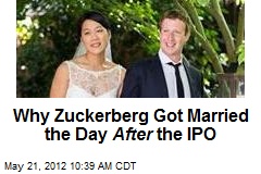 Why Zuckerberg Got Married the Day After the IPO