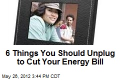 6 Things You Should Unplug to Cut Your Energy Bill