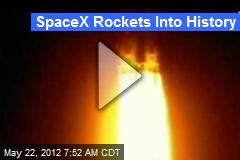 SpaceX Rockets Into History
