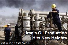 Iraq&#39;s Oil Production Hits New Heights