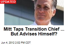 Ex-Utah Gov. Tapped for Romney Transition Chief