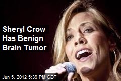 Sheryl Crow Has Benign Brain Tumor