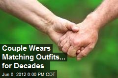 Couple Wears Matching Outfits... for Decades