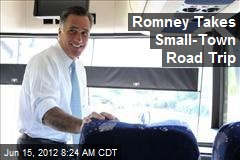Romney Takes Small-Town Road Trip