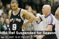 NBA Ref Suspended for Season