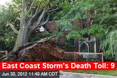 East Coast Storm&#39;s Death Toll: 9