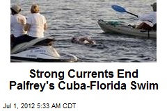 Strong Currents End Palfrey&#39;s Cuba-Florida Swim