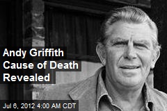 andy griffith death