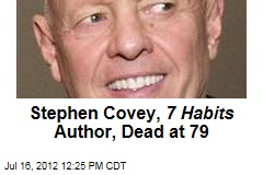 Stephen Covey, 7 Habits Author, Dead at 79