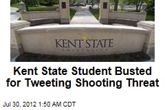 Kent State Student Busted for Tweeting Shooting Threat