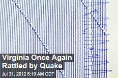 Virginia Once Again Rattled by Quake